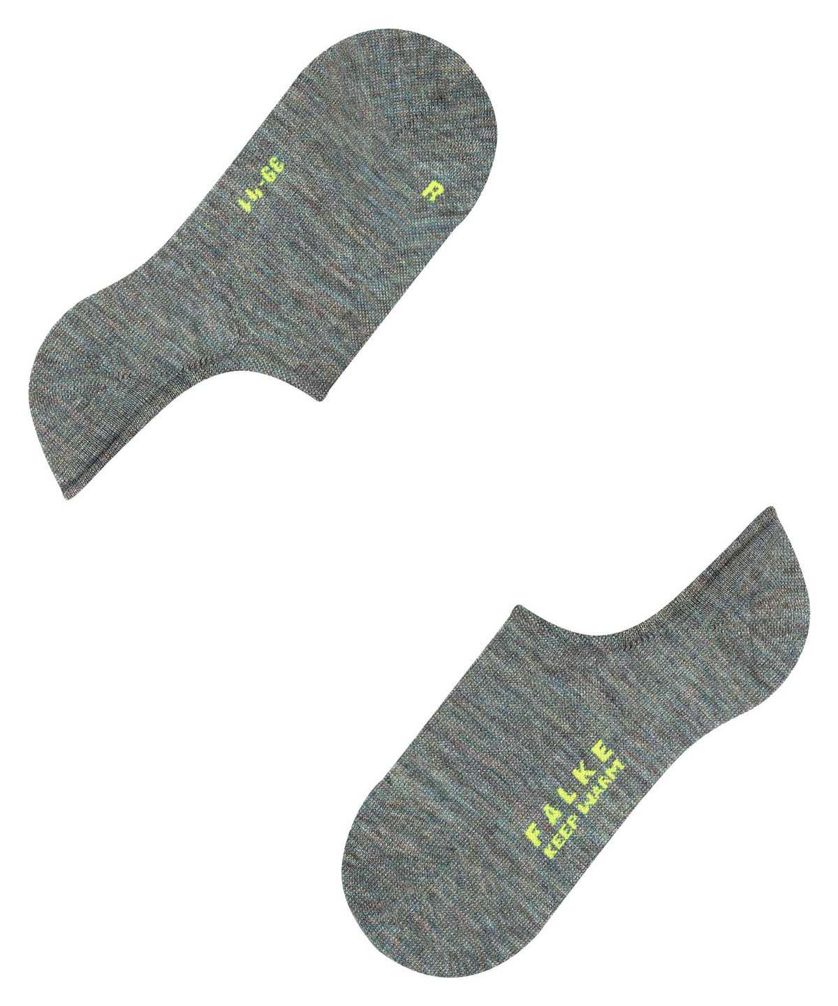 Dámské No Show Socks Falke Keep Warm Invisibles Blankyt | 2987FPHBZ