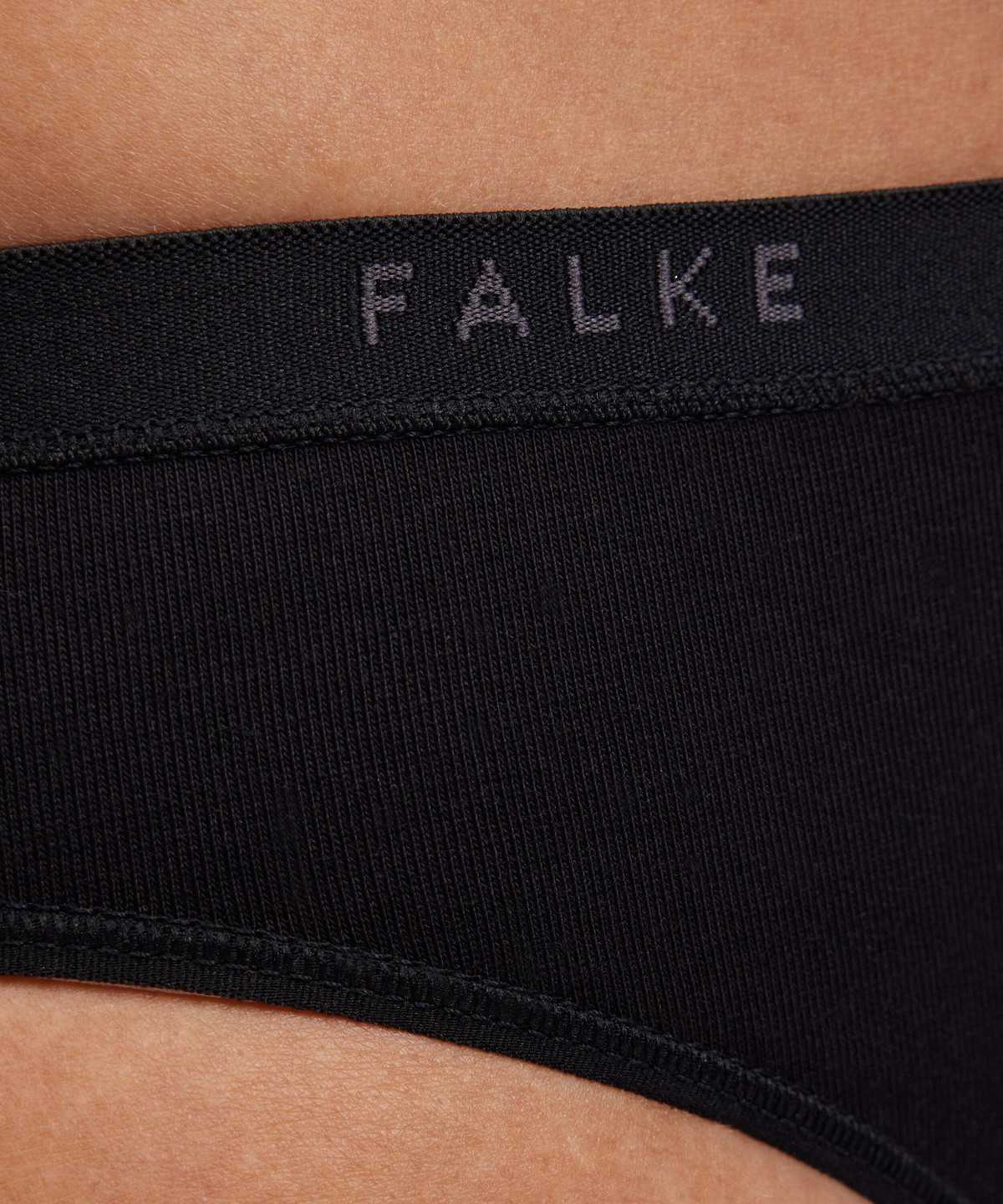 Dámské Panties & Slips Falke 2-Pack Thong Daily Comfort Černé | 4038PWHBZ