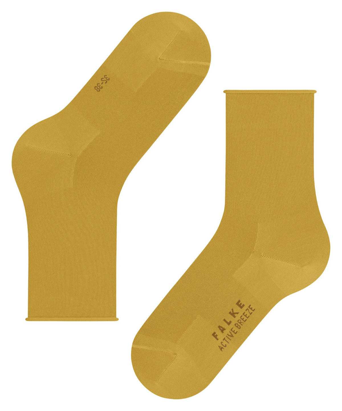 Dámské Ponožky Falke Active Breeze Socks Žluté | 7439PNQUC