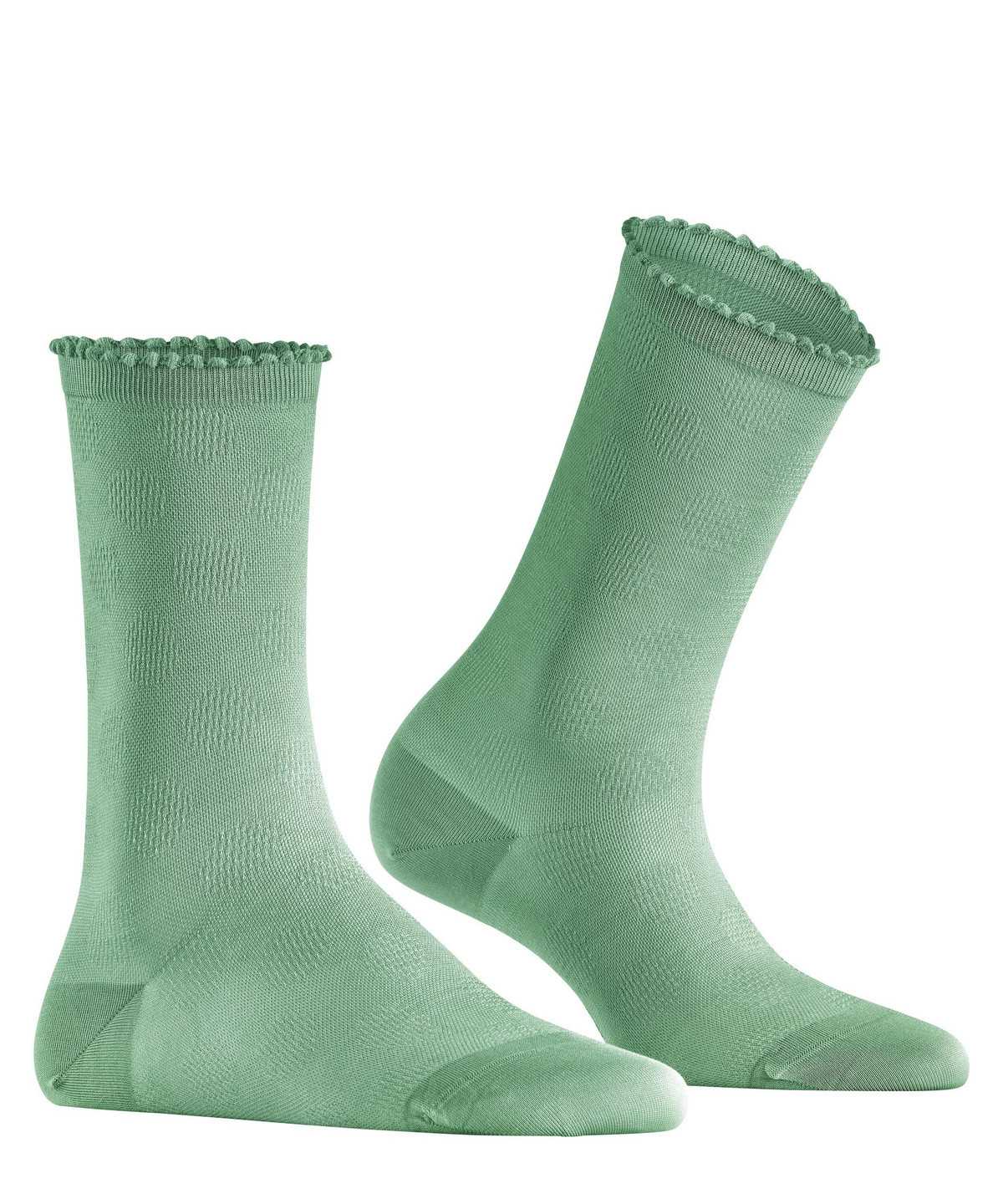 Dámské Ponožky Falke Bold Dot Socks Zelene | 7283SQUPG