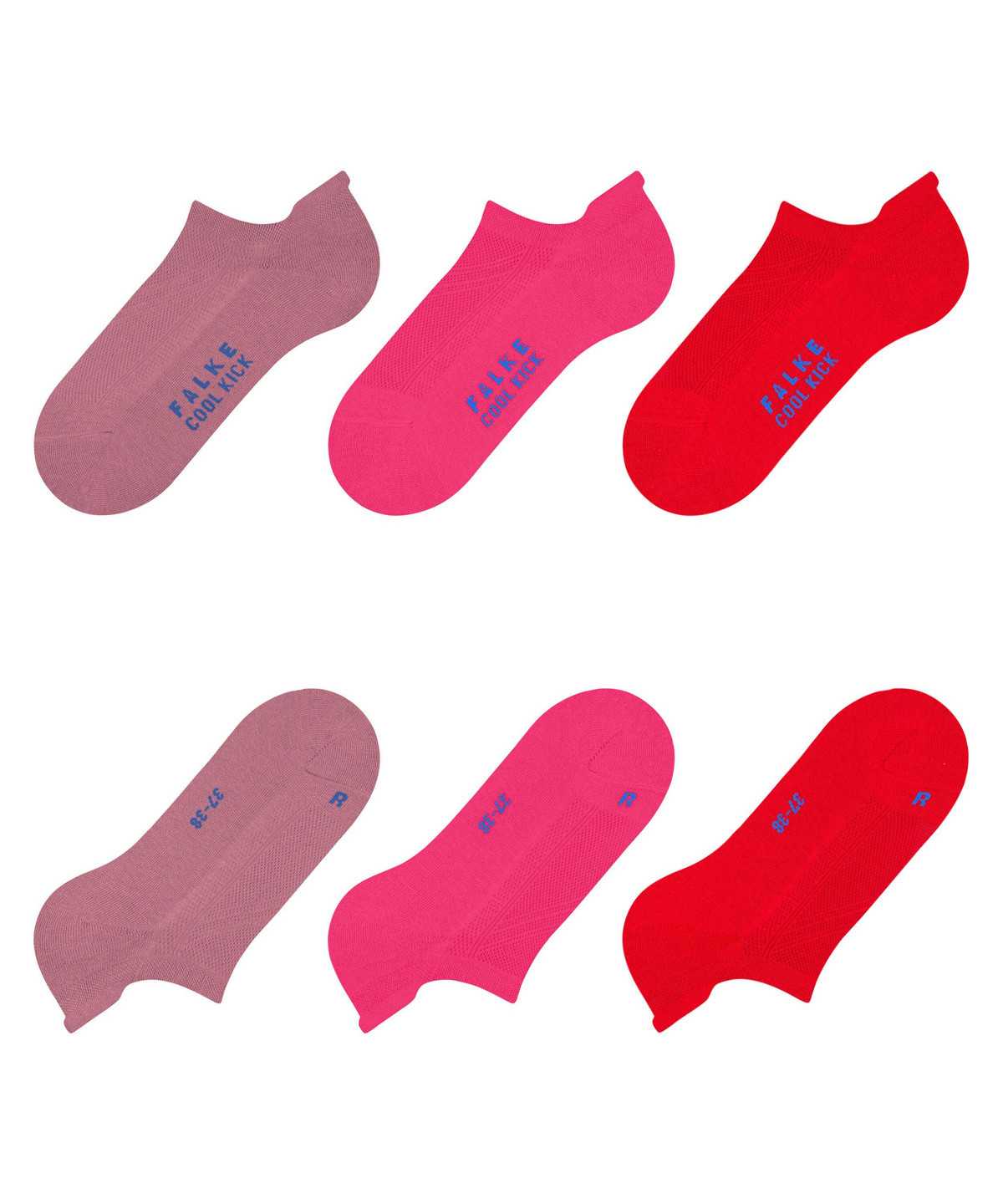 Dámské Ponožky Falke Cool Kick 3-Pack Socks Multicolored | 6475MIPWU