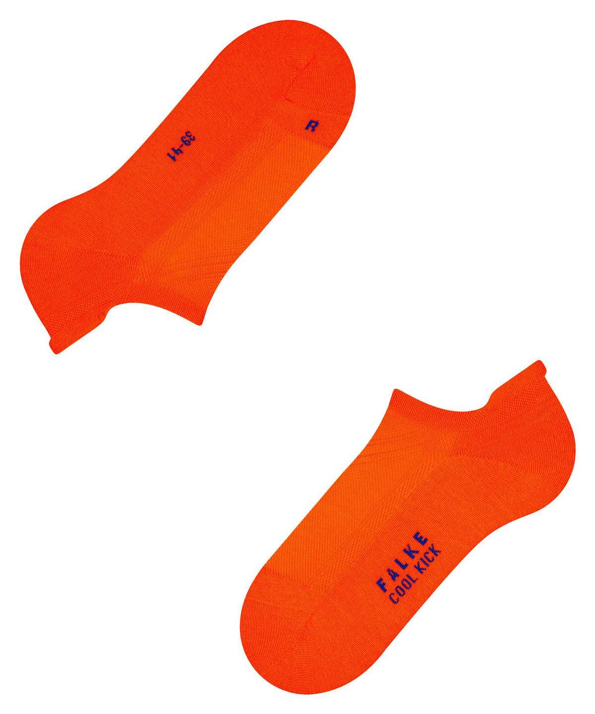 Dámské Ponožky Falke Cool Kick Sneaker socks Oranžové | 2810PJGWV