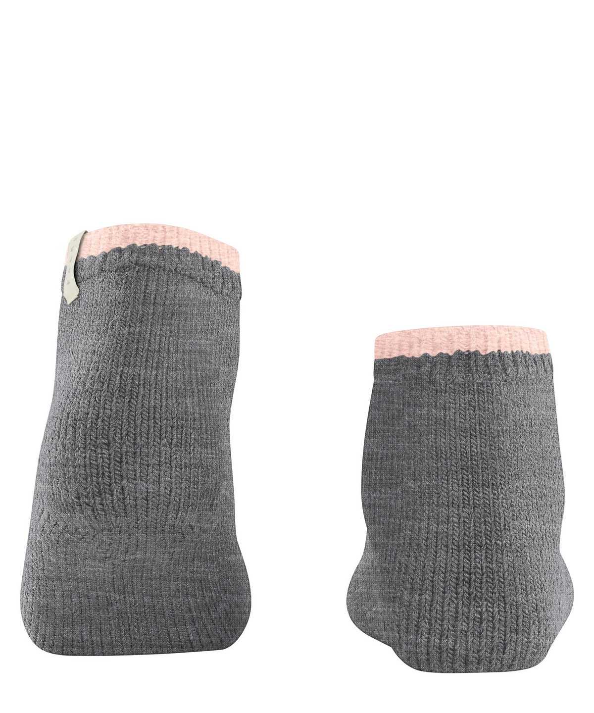 Dámské Ponožky Falke Cosy Plush Short sock Šedé | 9234UATKF