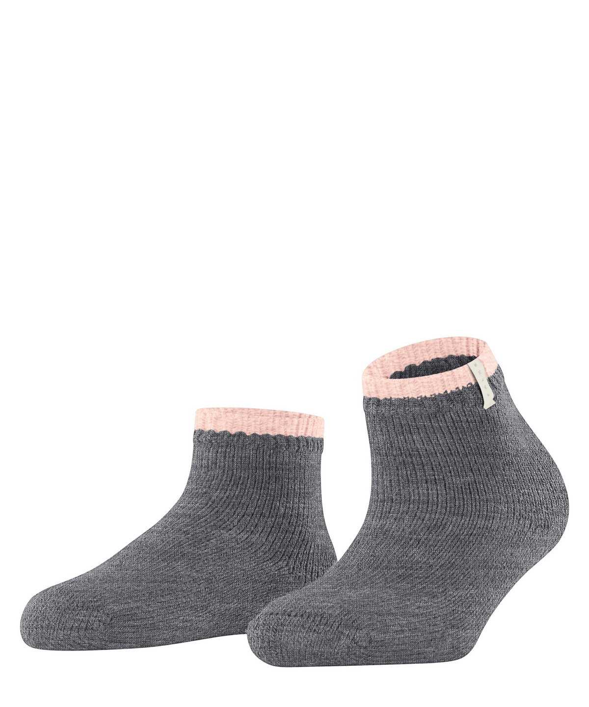 Dámské Ponožky Falke Cosy Plush Short sock Šedé | 9234UATKF