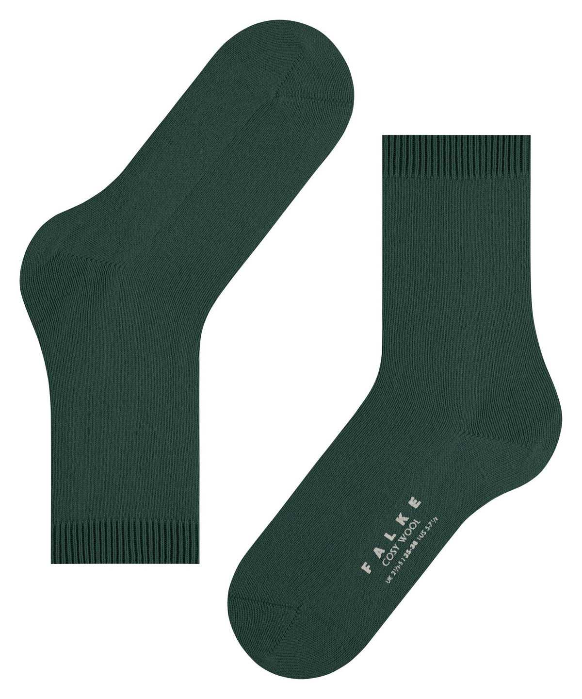 Dámské Ponožky Falke Cosy Wool Socks Zelene | 6478ZBJMV