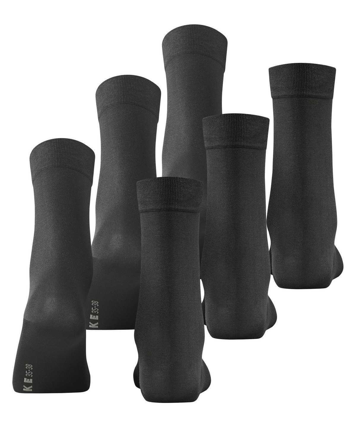 Dámské Ponožky Falke Cotton Touch 3-Pack Socks Šedé | 4298UWCHA