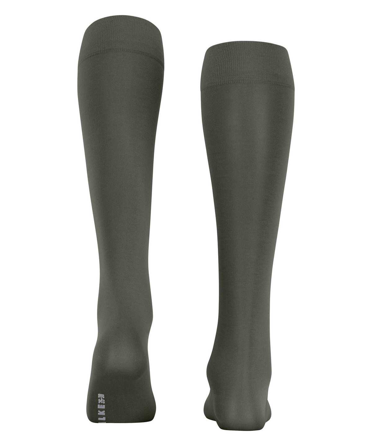 Dámské Ponožky Falke Cotton Touch Knee-high Socks Zelene | 4759CRDIU