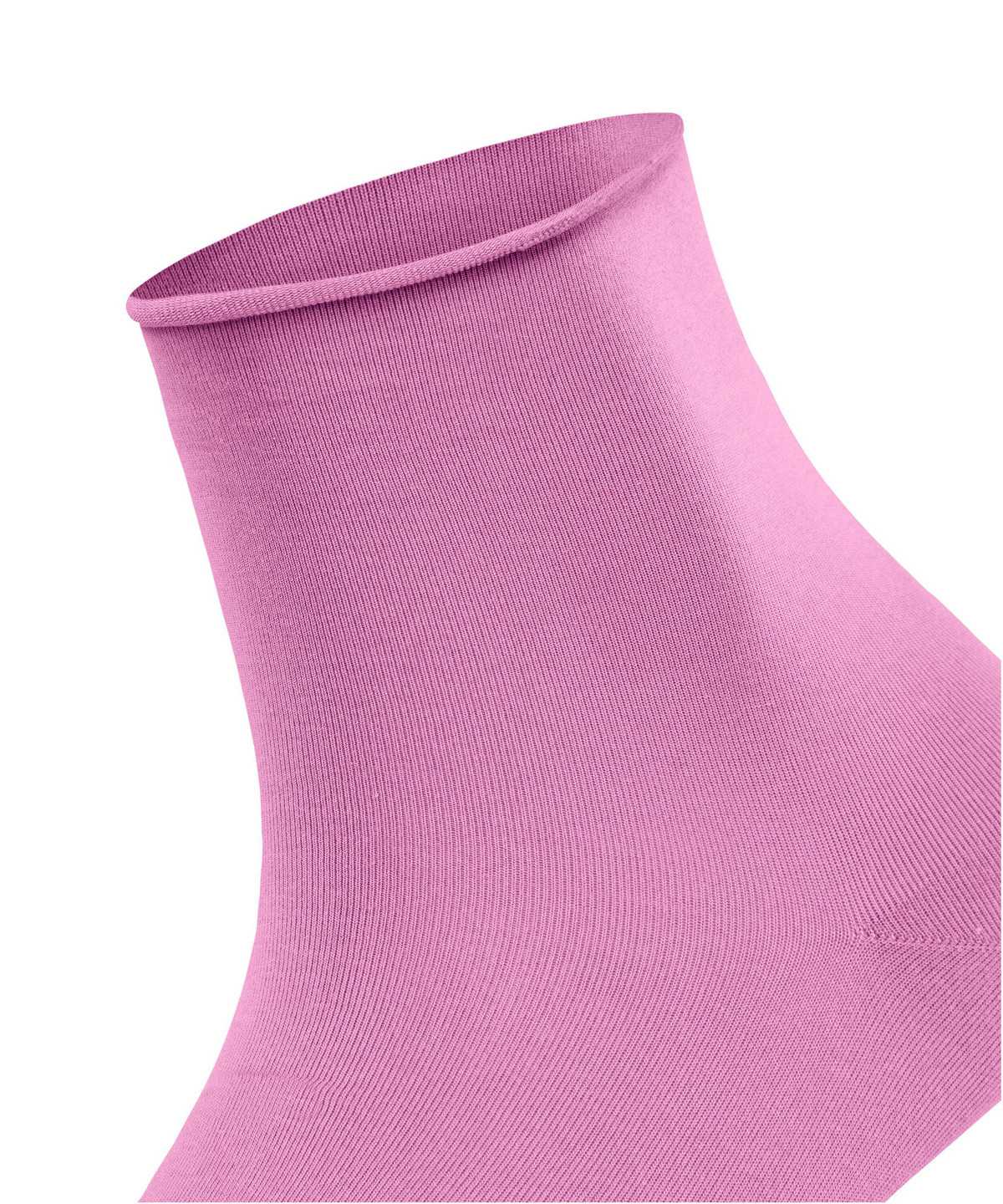 Dámské Ponožky Falke Cotton Touch Short sock Červené | 5642DVAIE