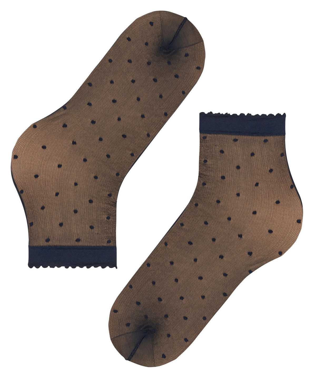 Dámské Ponožky Falke Dot 15 DEN Ankle socks Blankyt | 5086GCPEJ