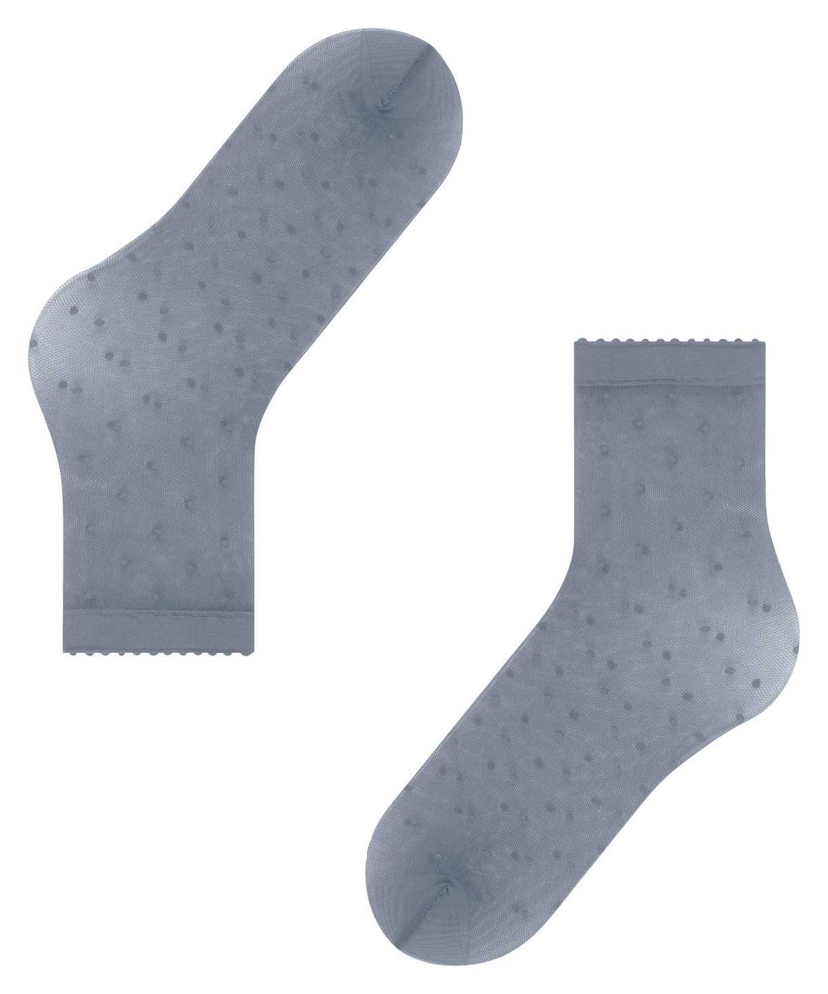 Dámské Ponožky Falke Dot 15 DEN Ankle socks Šedé | 3256JCPVN