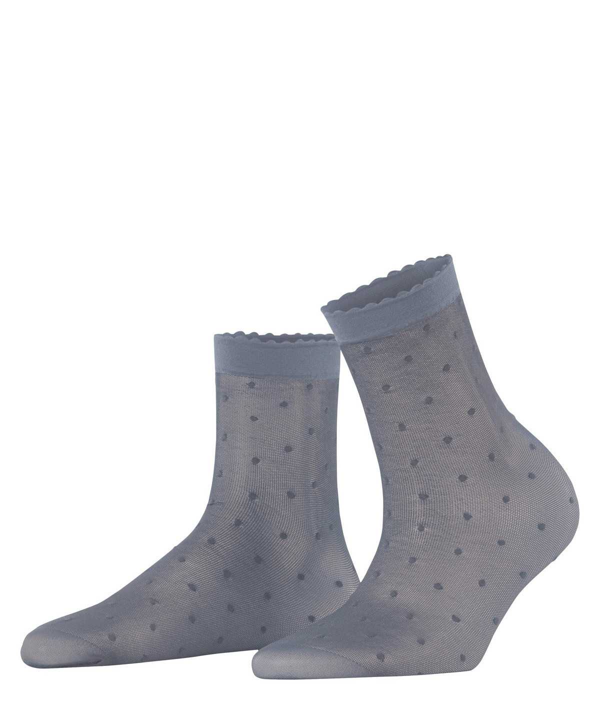 Dámské Ponožky Falke Dot 15 DEN Ankle socks Šedé | 3256JCPVN