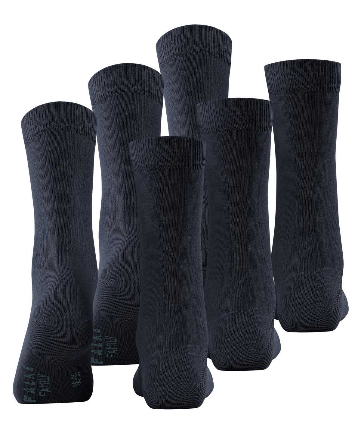 Dámské Ponožky Falke Family 3-Pack Socks Blankyt | 5420VTCFB