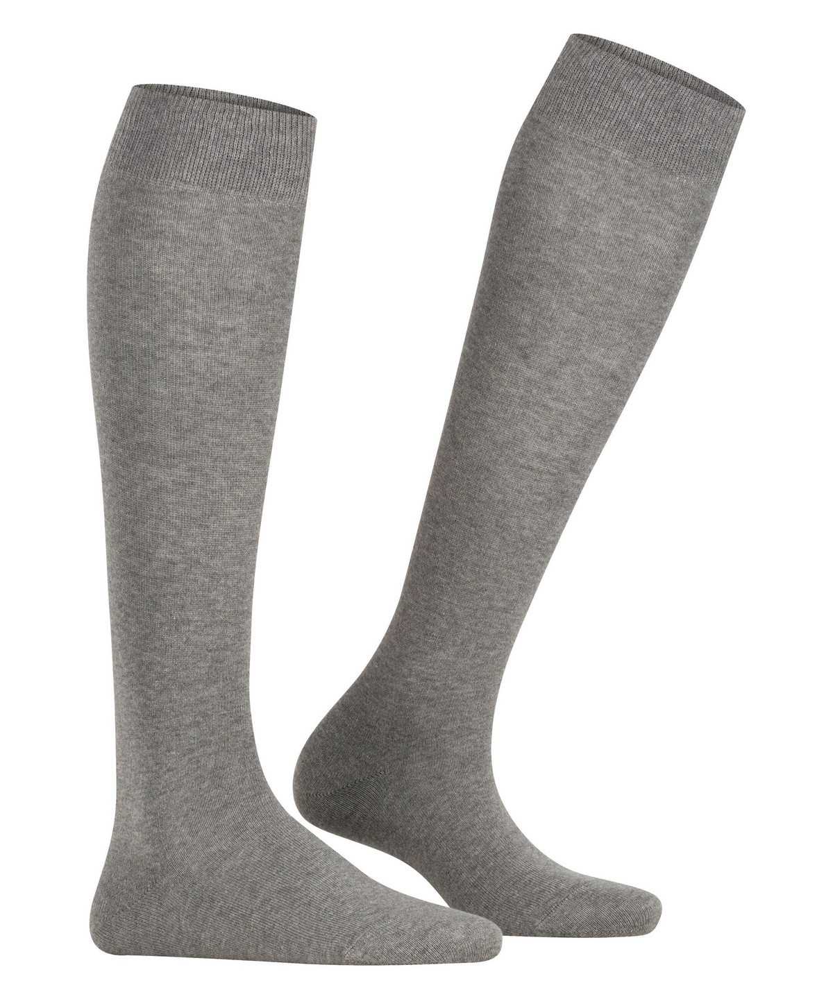 Dámské Ponožky Falke Family Knee-high Socks Šedé | 1509INZWE