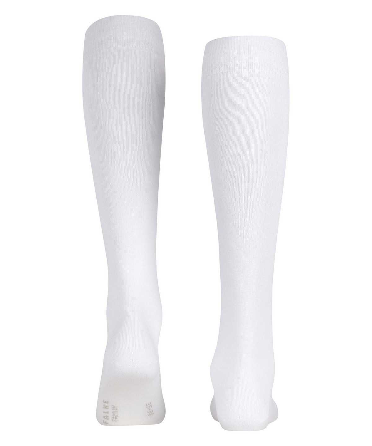 Dámské Ponožky Falke Family Knee-high Socks Bílé | 7315BCLDE