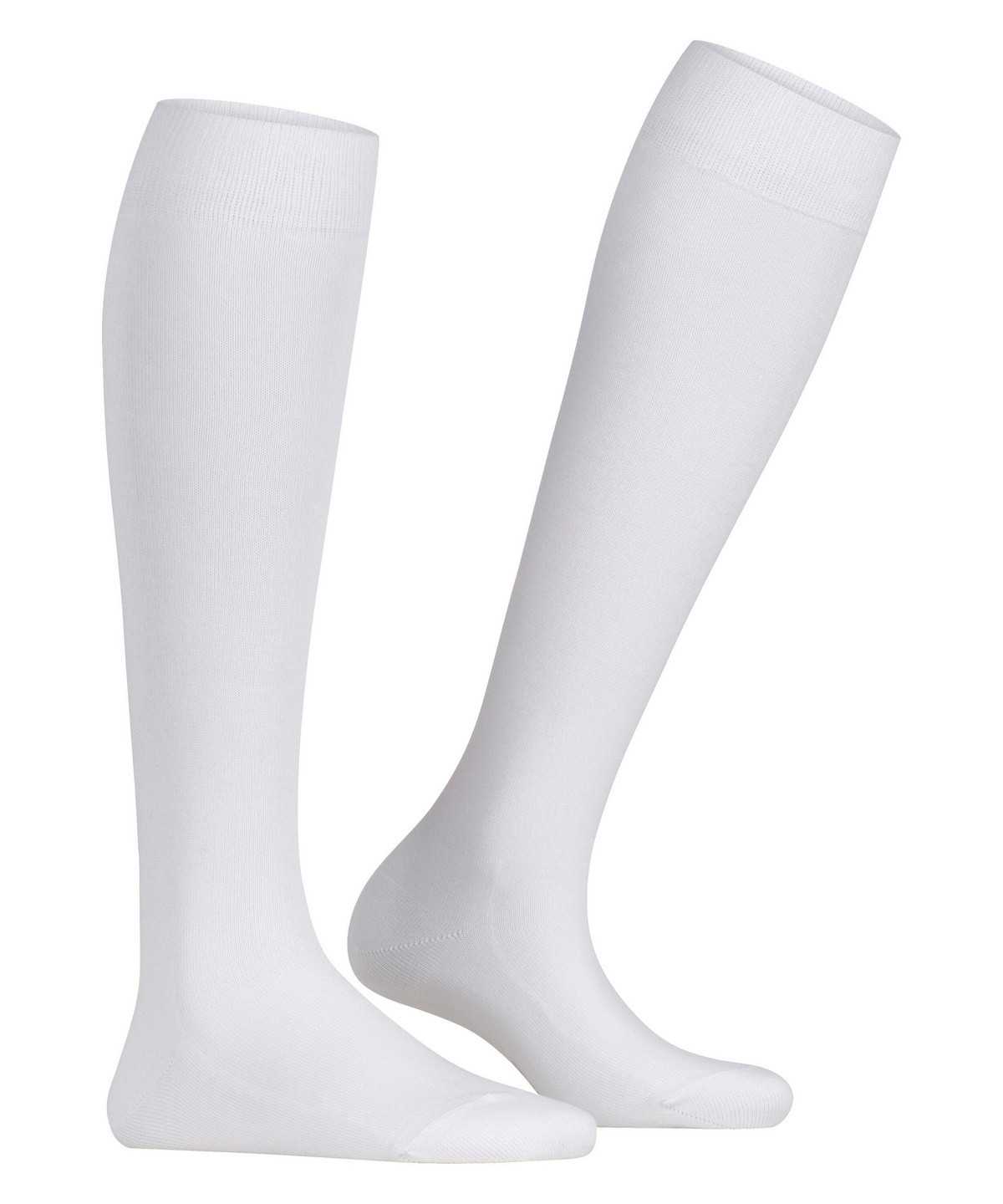 Dámské Ponožky Falke Family Knee-high Socks Bílé | 7315BCLDE