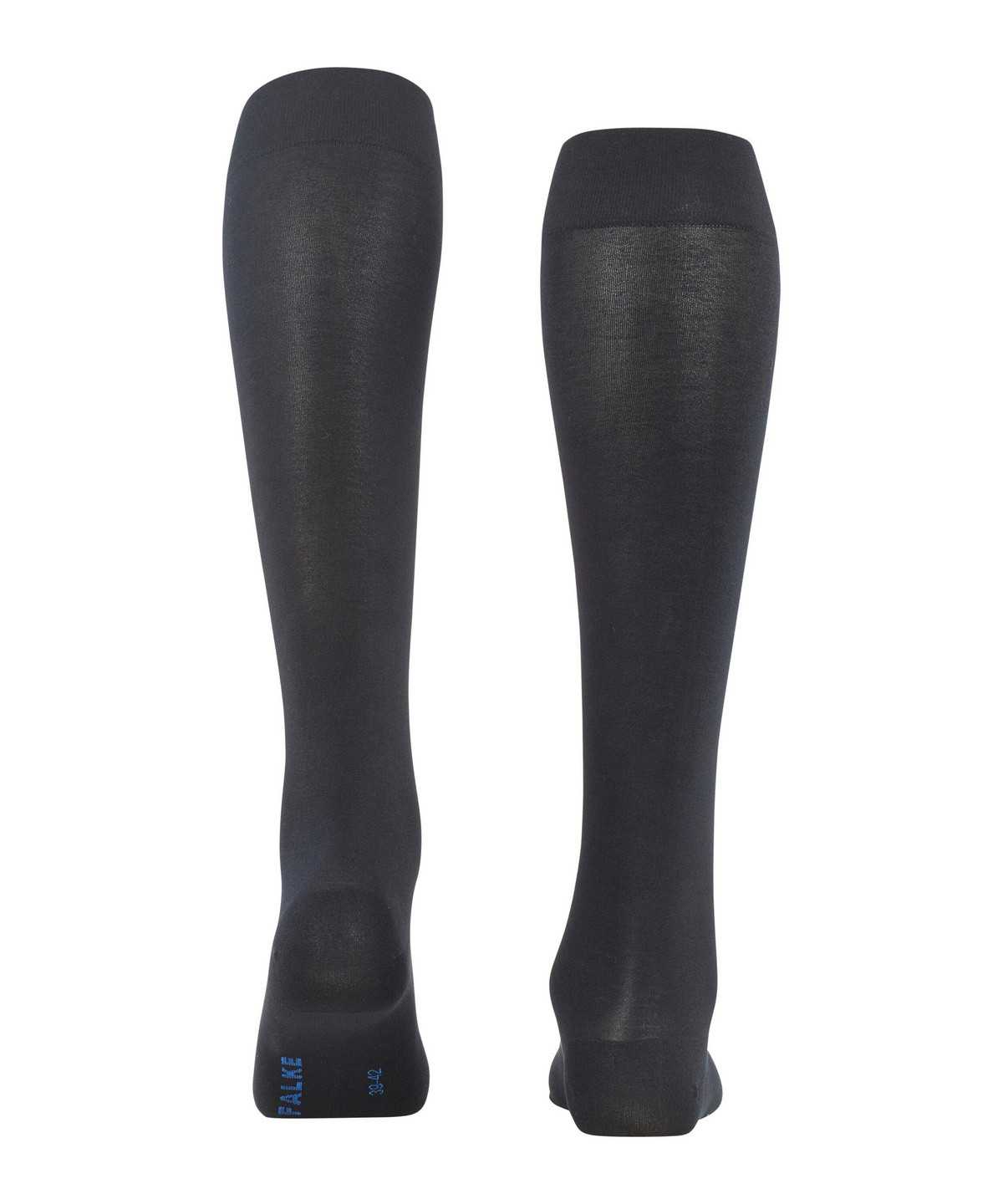 Dámské Ponožky Falke Fine Softness 50 DEN Knee-high Socks Černé | 8721TMJZX