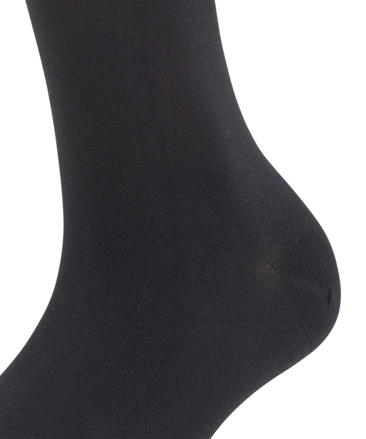 Dámské Ponožky Falke Fine Softness 50 DEN Knee-high Socks Černé | 8721TMJZX