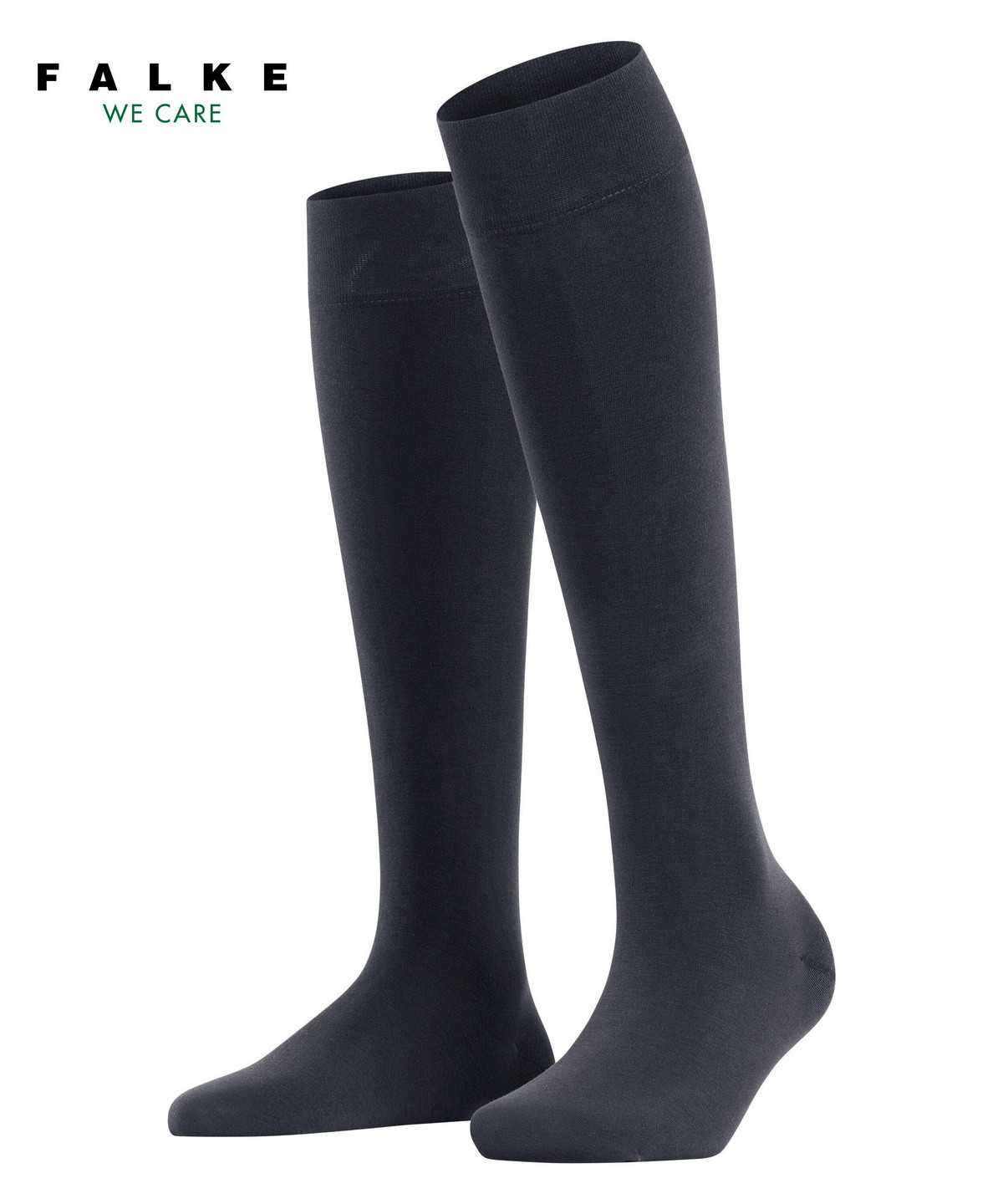 Dámské Ponožky Falke Fine Softness 50 DEN Knee-high Socks Blankyt | 4805YFUWR