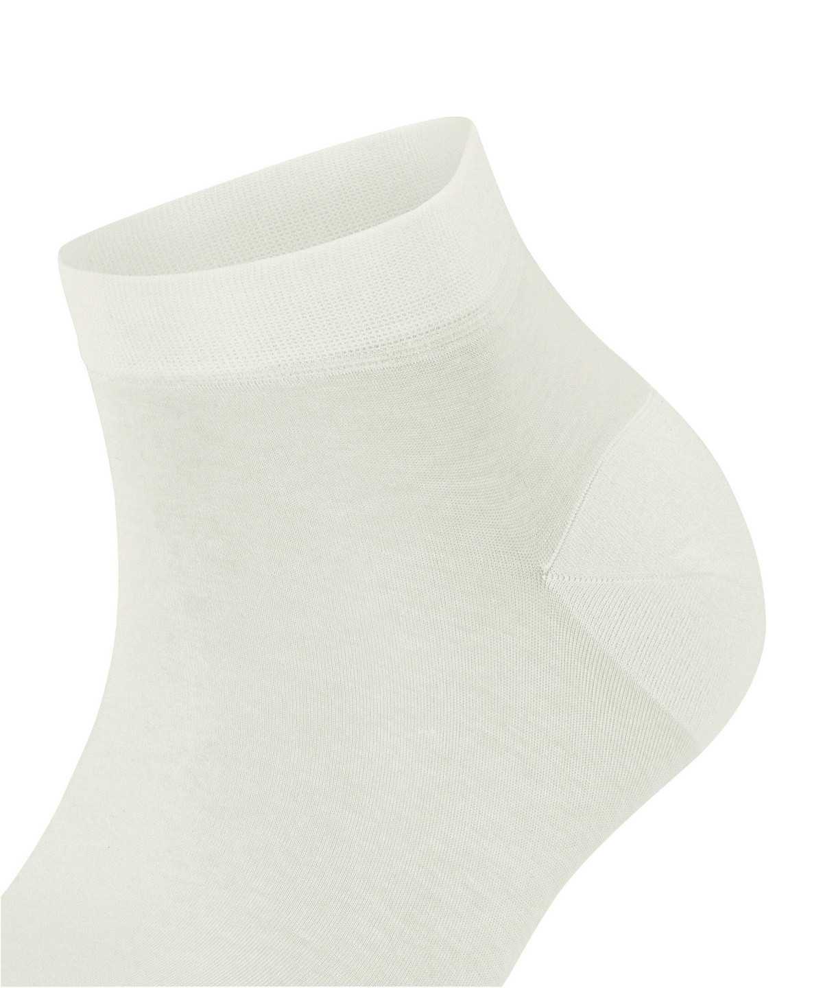 Dámské Ponožky Falke Fine Softness 50 DEN Sneaker socks Bílé | 8329KHQVB