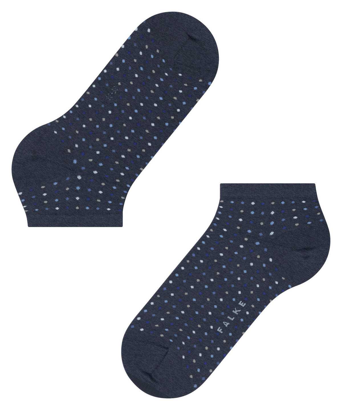 Dámské Ponožky Falke Multispot Sneaker socks Blankyt | 6937JOXLK