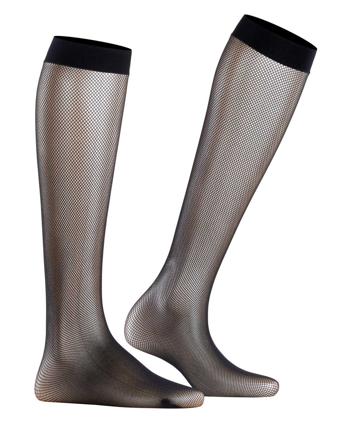 Dámské Ponožky Falke Net Knee-high Socks Černé | 9568SUDQB