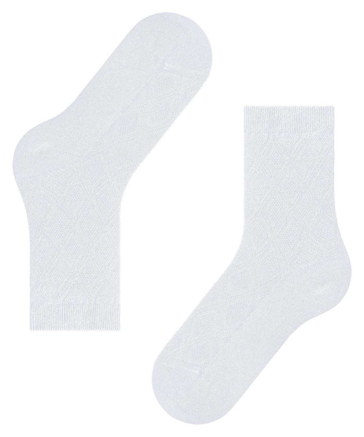 Dámské Ponožky Falke New Prep Socks Bílé | 6174JYIZW