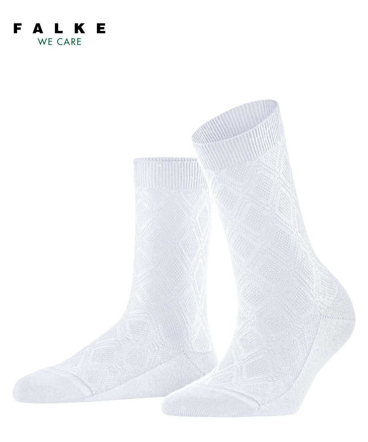 Dámské Ponožky Falke New Prep Socks Bílé | 6174JYIZW