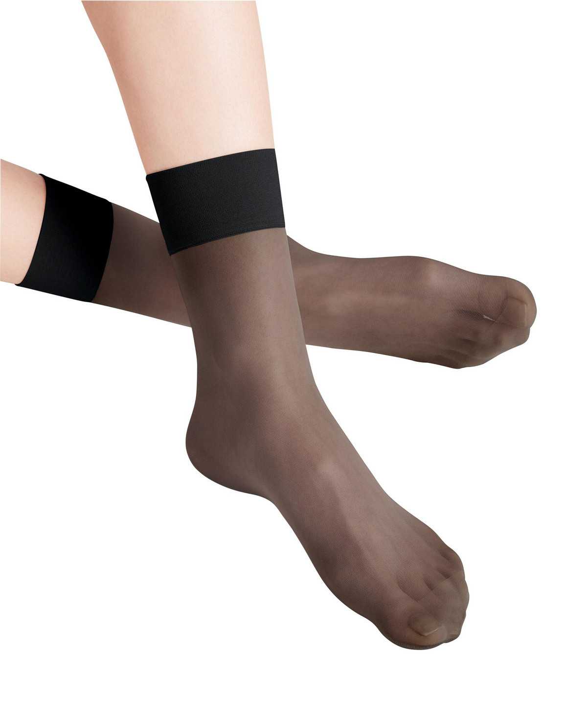 Dámské Ponožky Falke Pure Matt 20 DEN Ankle socks Černé | 6384WYVTI