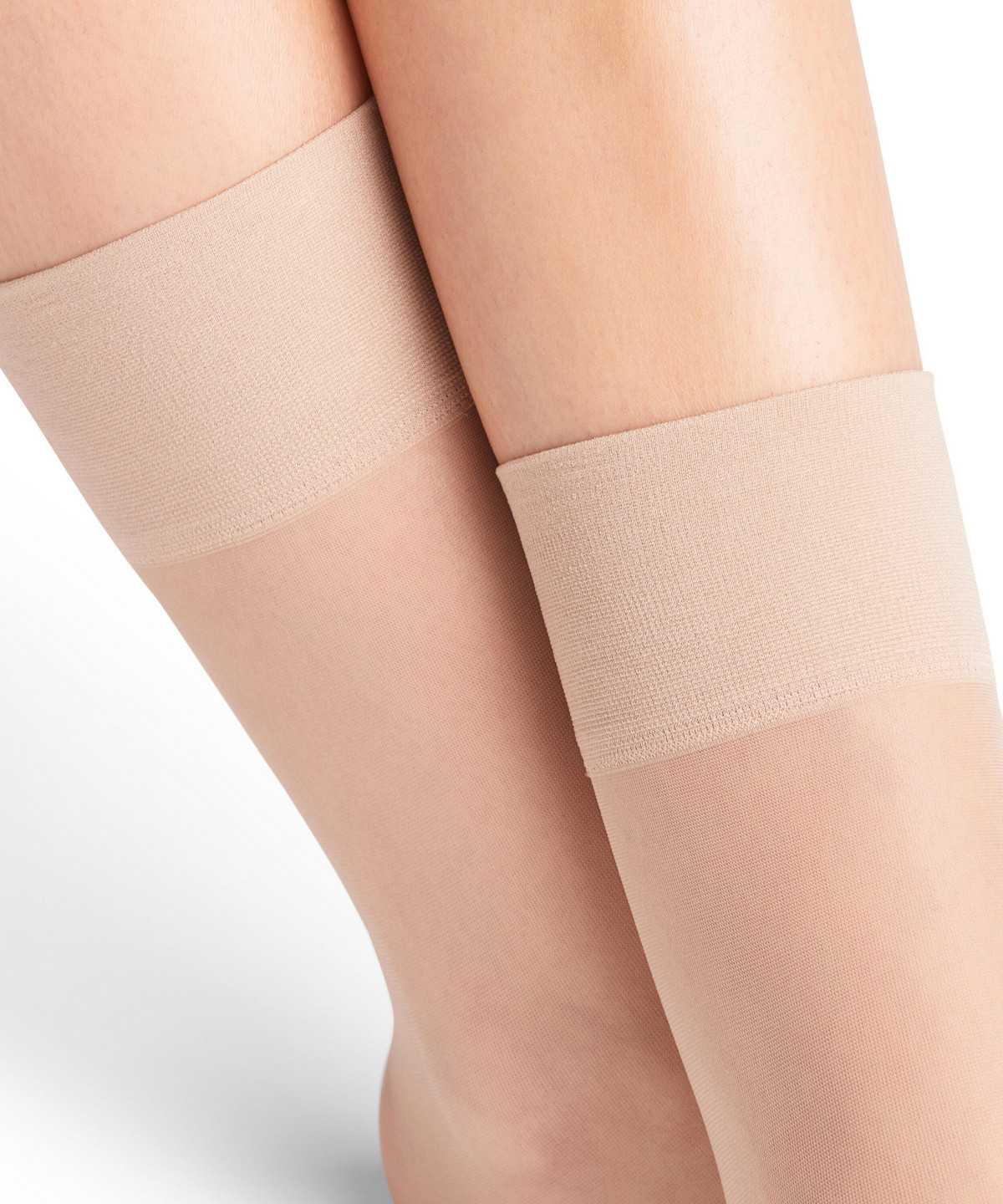 Dámské Ponožky Falke Pure Matt 20 DEN Ankle socks Béžový | 2803BKGQV