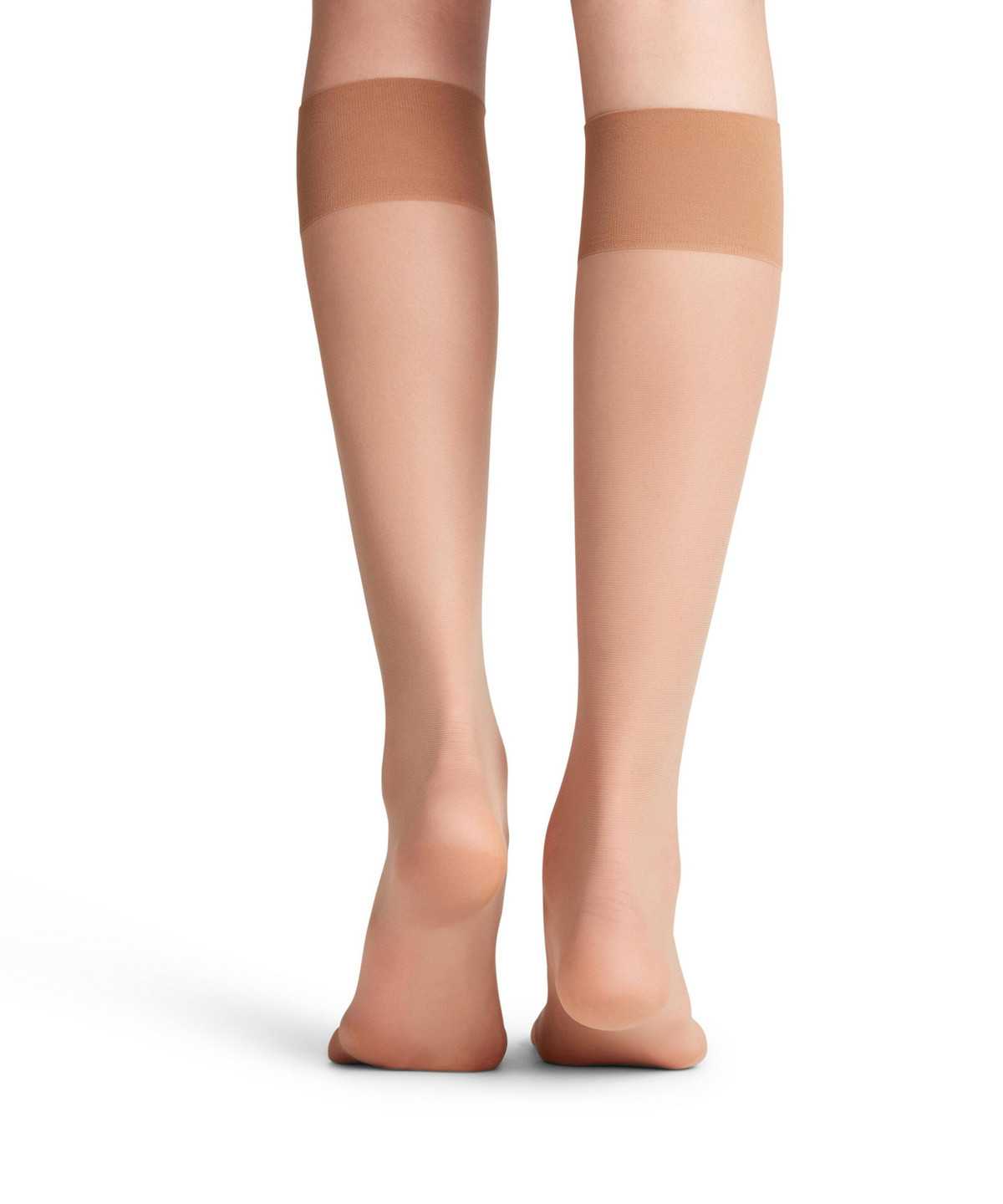 Dámské Ponožky Falke Pure Matt 20 DEN Knee-high Socks Béžový | 2018DFIOW