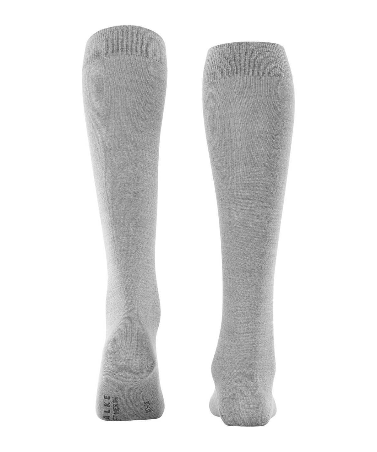 Dámské Ponožky Falke Softmerino Knee-high Socks Šedé | 0379IMGHY