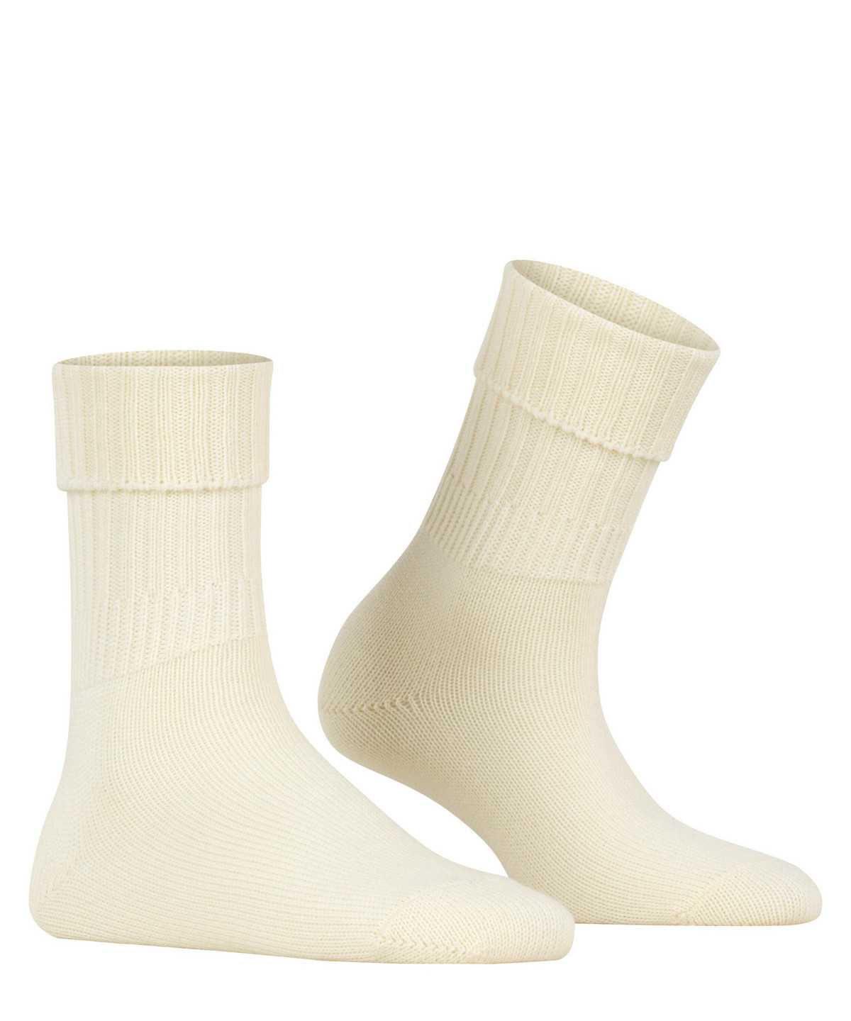 Dámské Ponožky Falke Striggings Rib Boot socks Bílé | 5029JGTMN