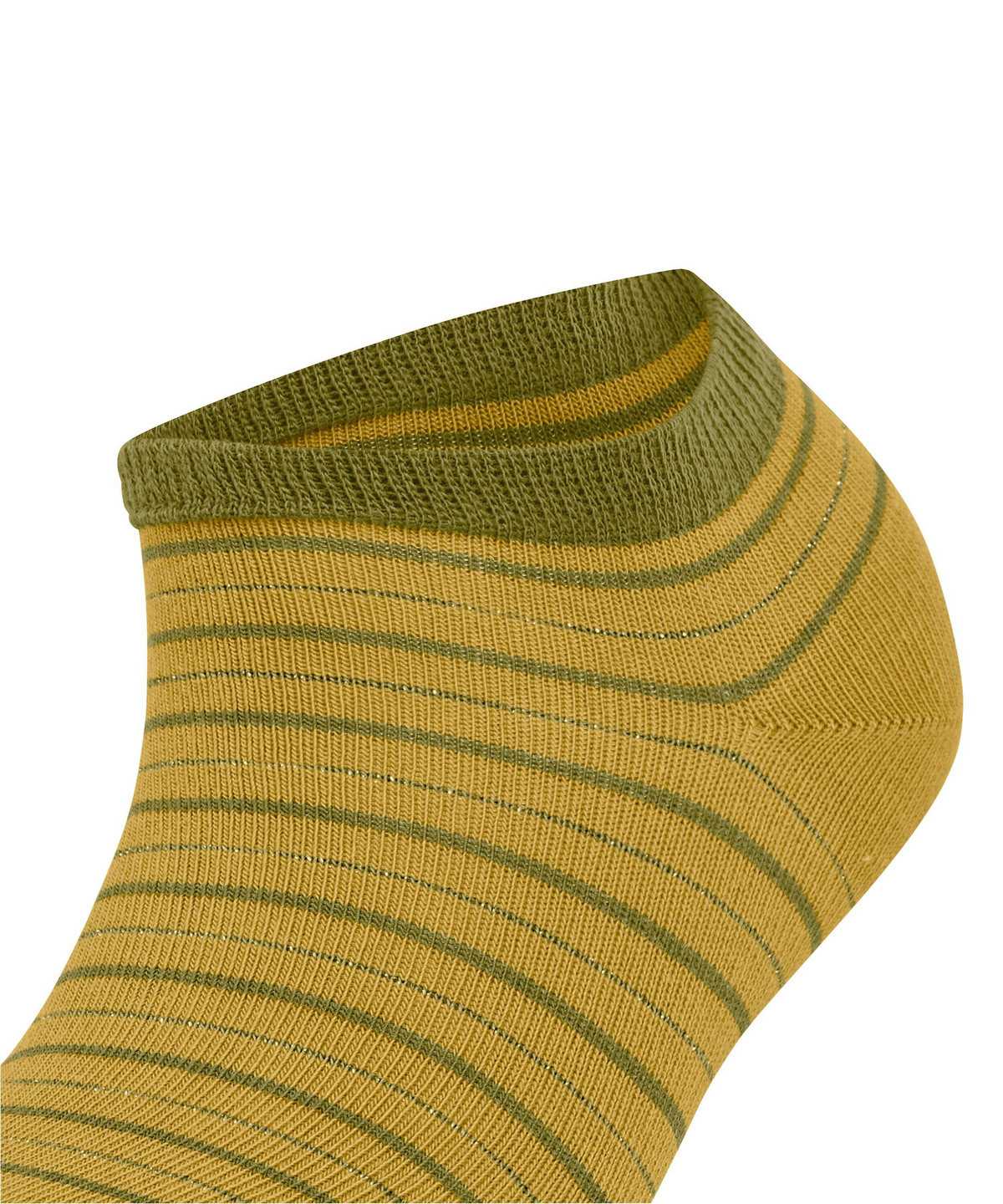 Dámské Ponožky Falke Stripe Shimmer Sneaker Socks Žluté | 8153ASYIG