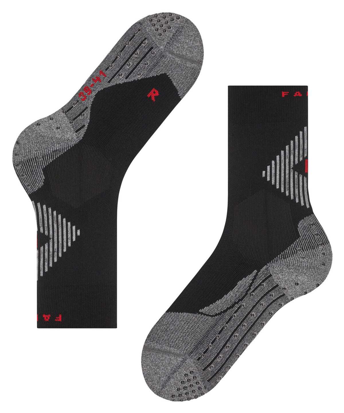 Dámské Sports Socks Falke 4GRIP Socks Černé | 9208HQNTX