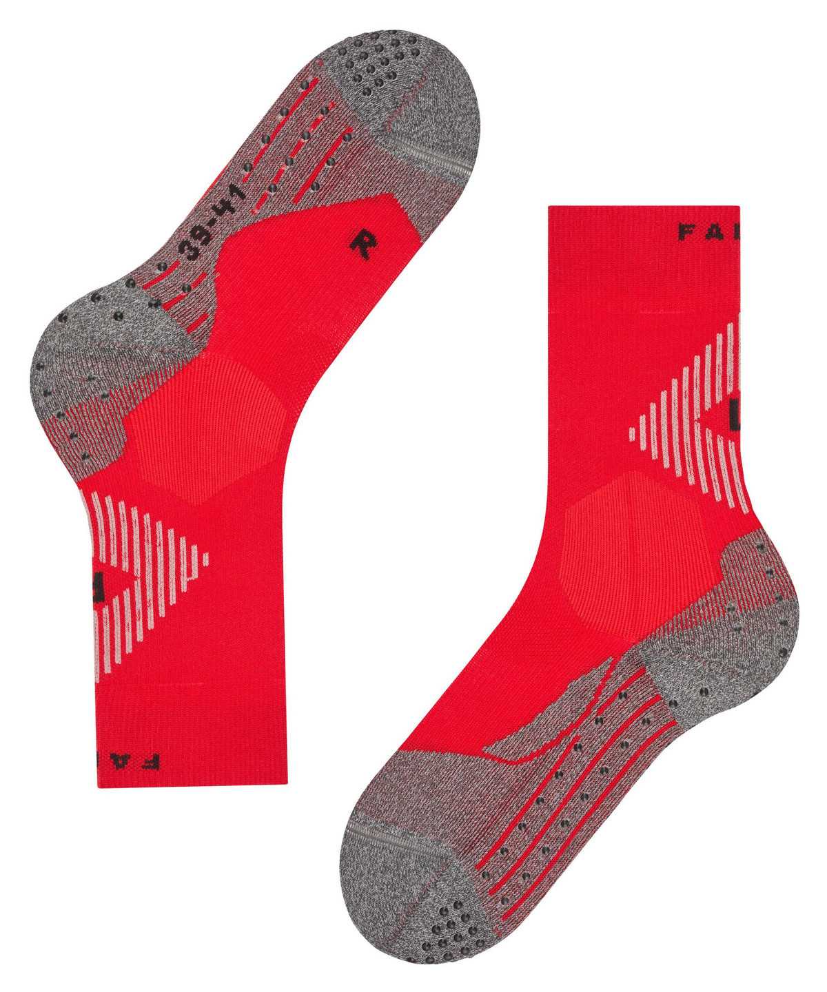 Dámské Sports Socks Falke 4GRIP Socks Červené | 3582QODWN