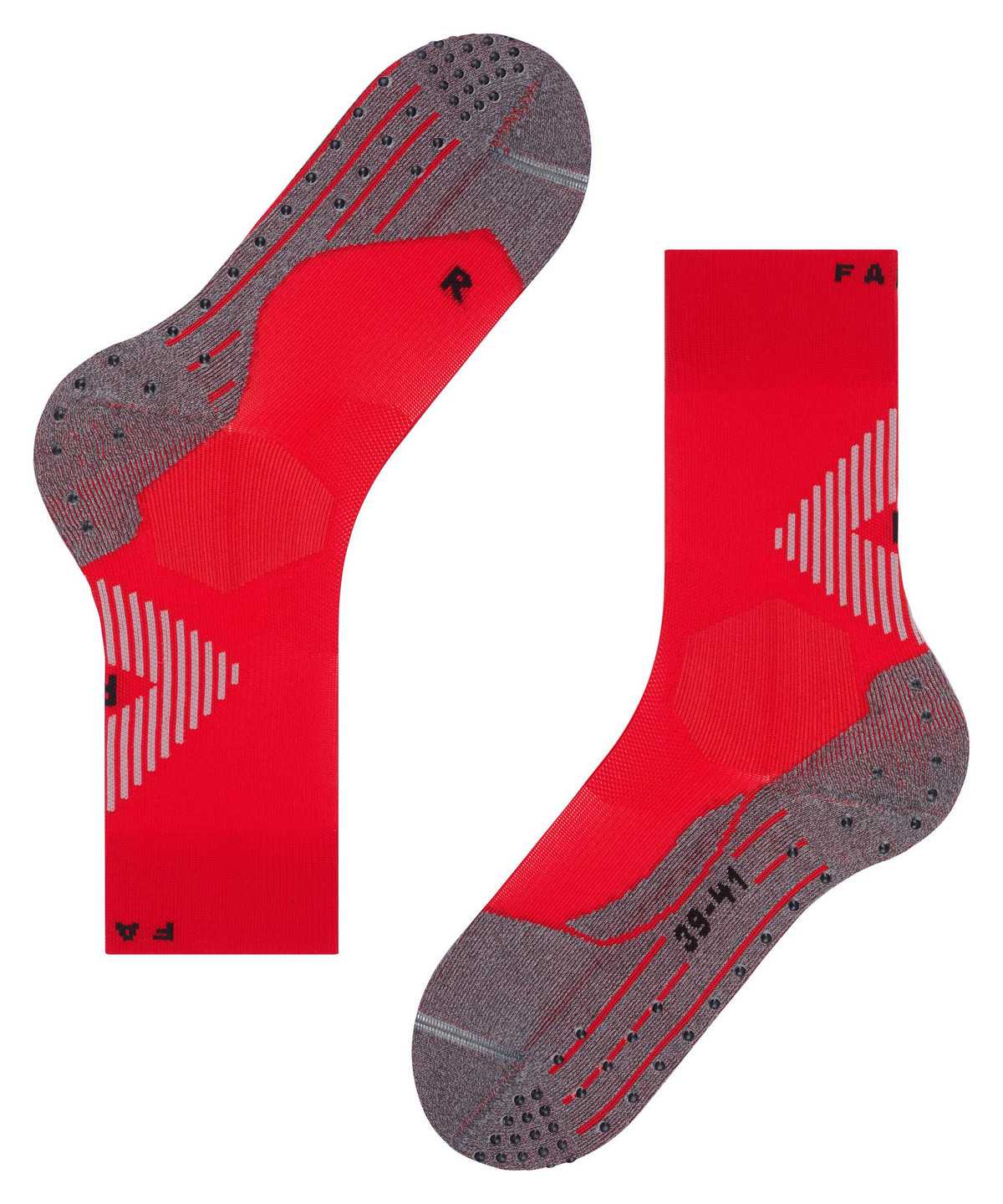 Dámské Sports Socks Falke 4GRIP Stabilizing Socks Červené | 3245OBKNG