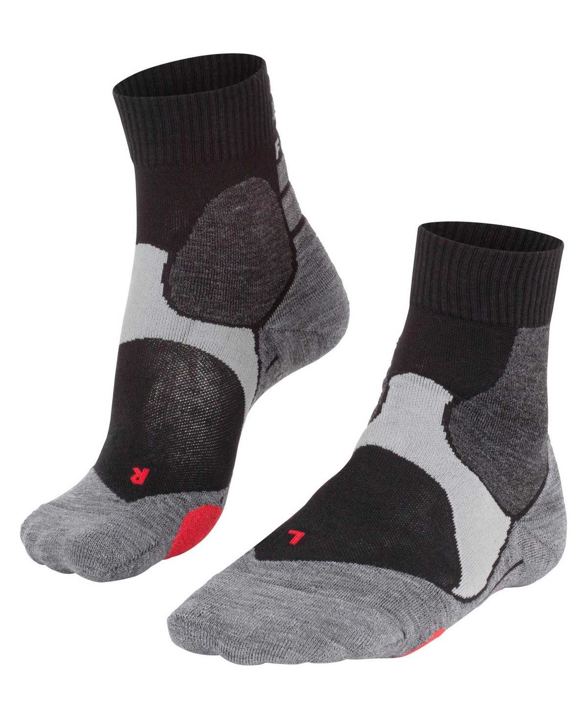 Dámské Sports Socks Falke BC3 Comfort Biking Short sock Černé | 1078WVOLJ