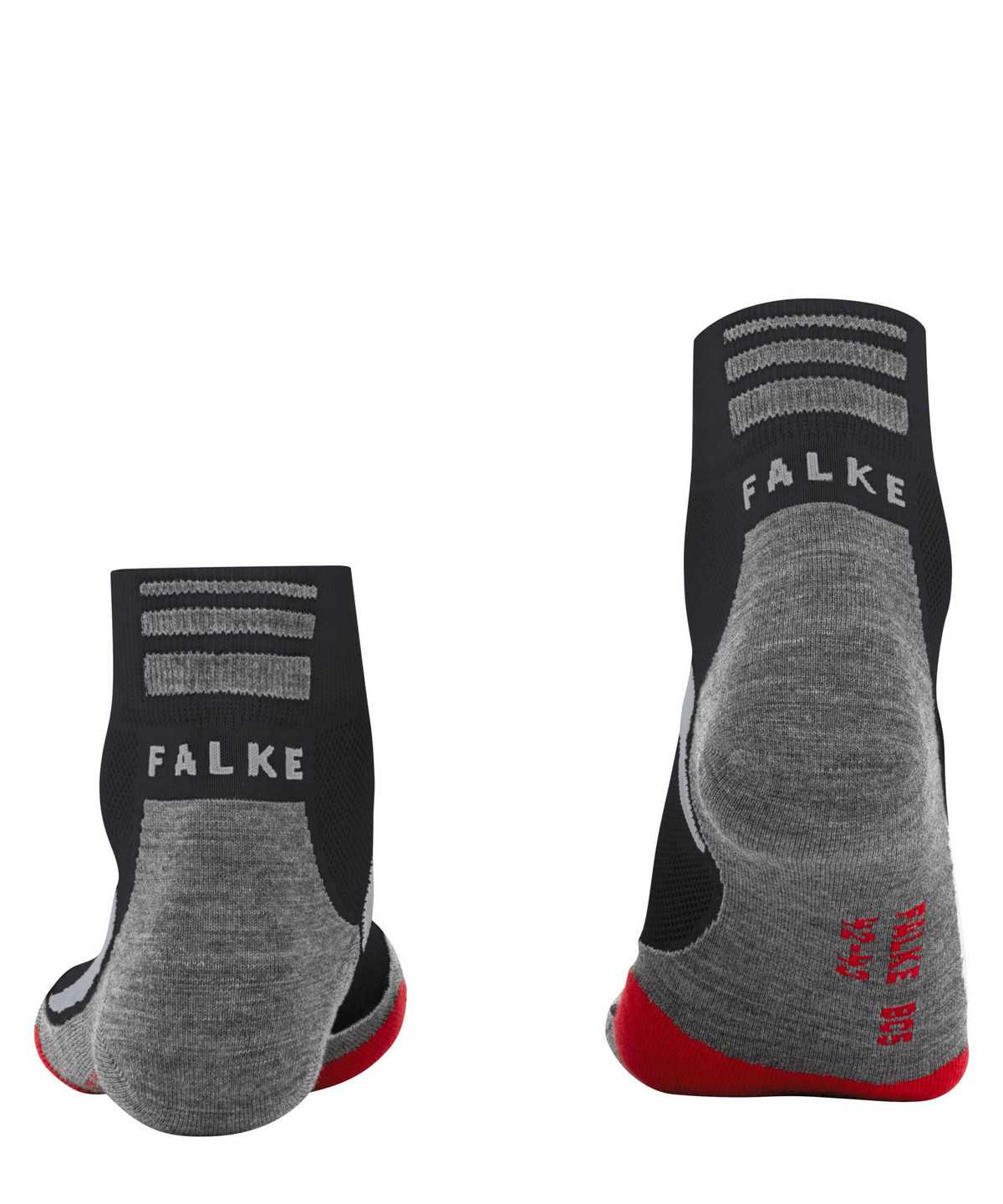 Dámské Sports Socks Falke BC5 Endurance Biking Short sock Černé | 9561LCPUW