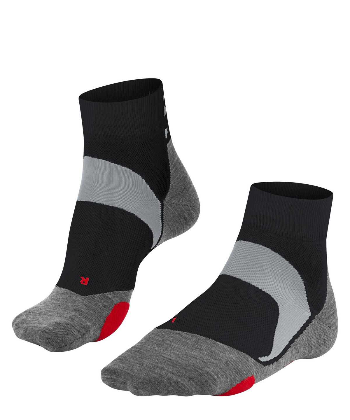 Dámské Sports Socks Falke BC5 Endurance Biking Short sock Černé | 9561LCPUW