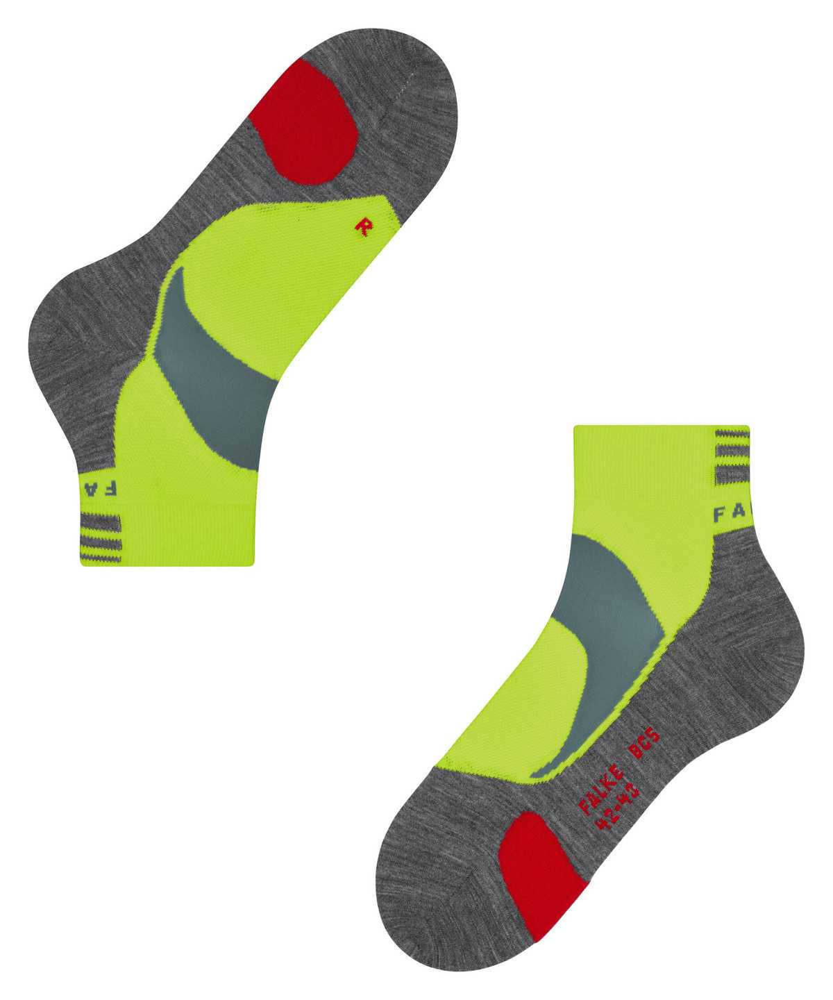 Dámské Sports Socks Falke BC5 Endurance Biking Short sock Zelene | 0953QZGYO