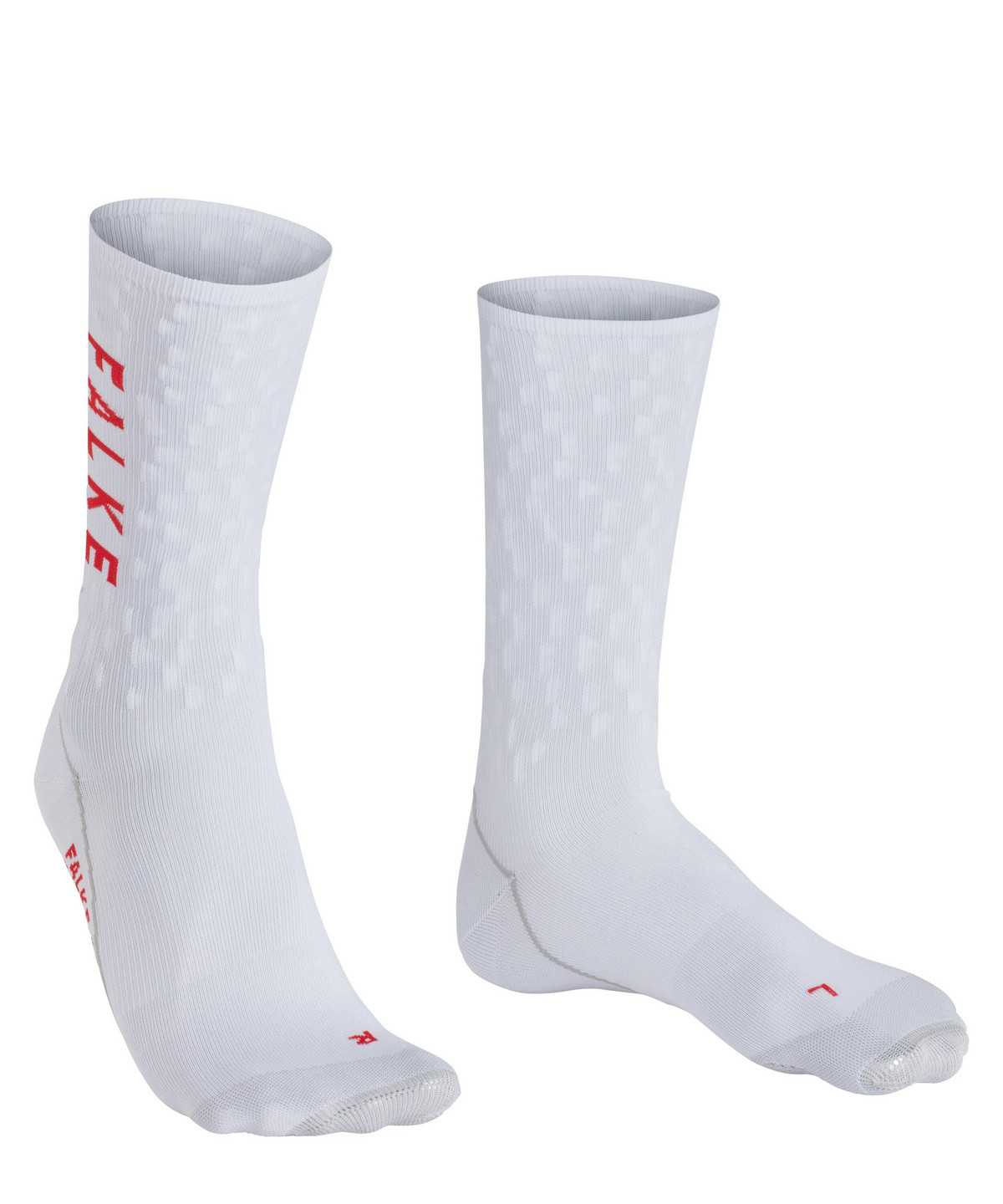 Dámské Sports Socks Falke BC Impulse Biking Socks Bílé | 8672CDJYL