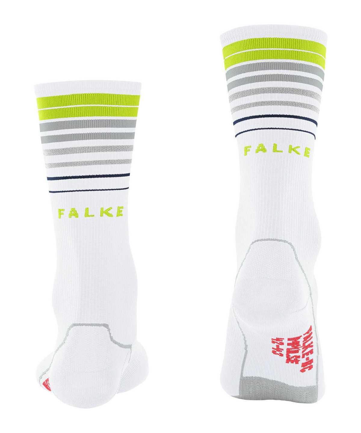 Dámské Sports Socks Falke BC Impulse Biking Socks Bílé | 0941QDLRI