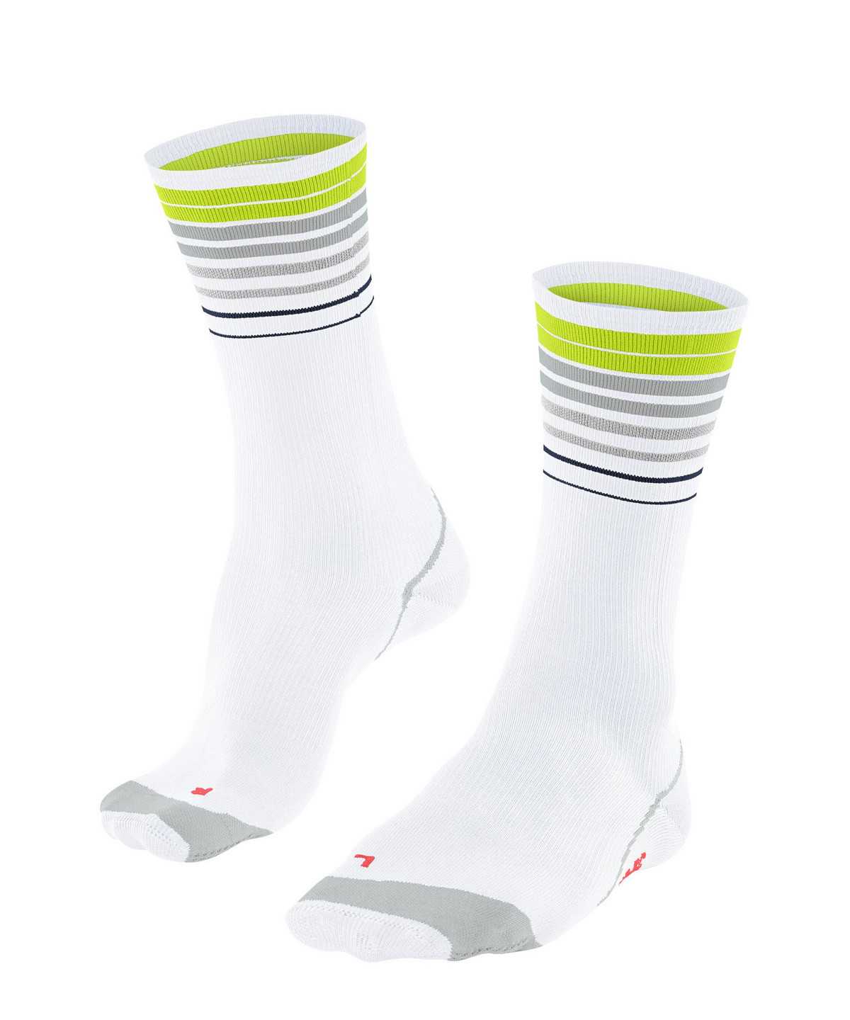 Dámské Sports Socks Falke BC Impulse Biking Socks Bílé | 0941QDLRI