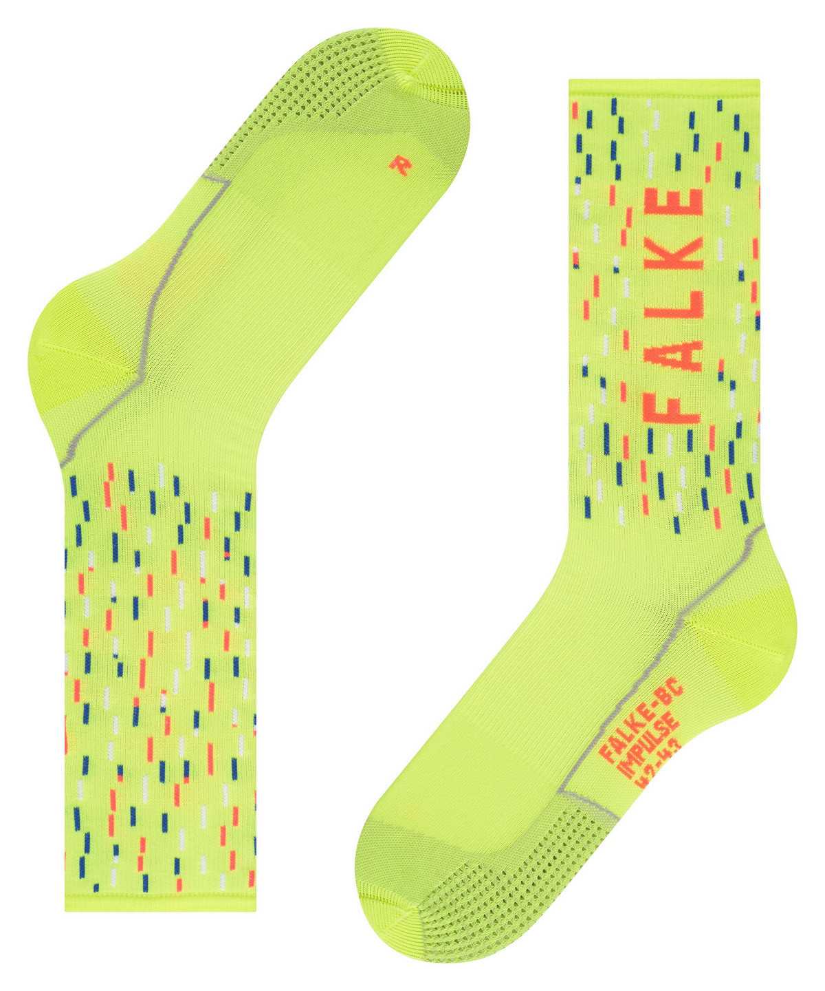 Dámské Sports Socks Falke BC Impulse Biking Socks Žluté | 1853OXLHP