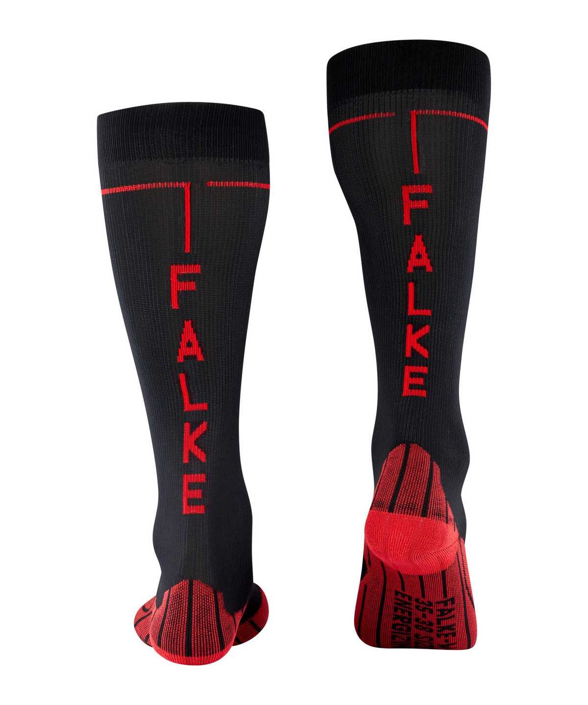 Dámské Sports Socks Falke Energizing Knee-high Socks Health Černé | 3745CEOIX