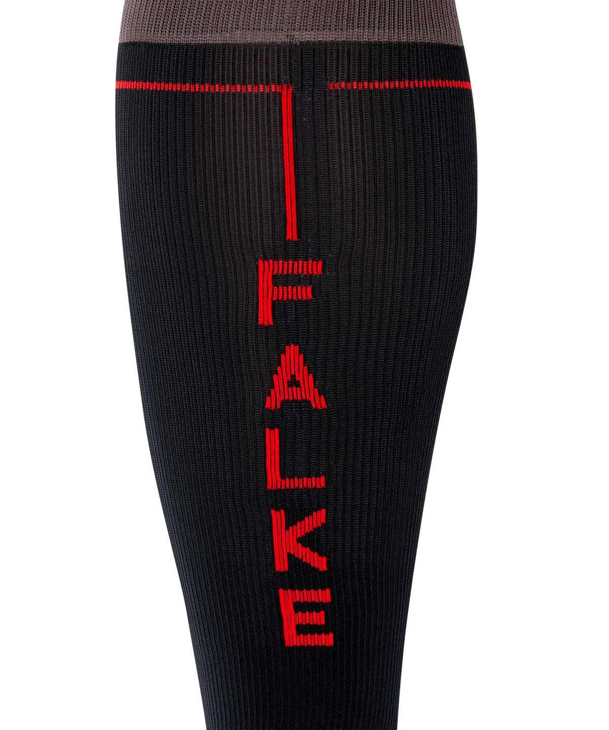 Dámské Sports Socks Falke Energizing Tube Sleeves Černé | 3289UGPIB