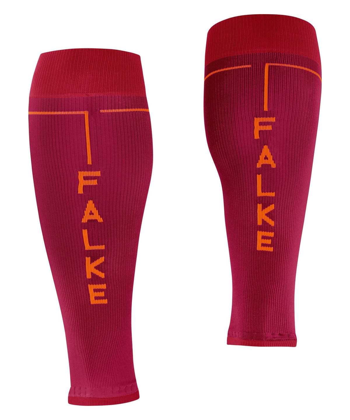 Dámské Sports Socks Falke Energizing Tube Sleeves Červené | 0536YBSOH