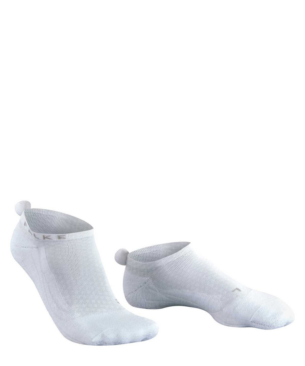 Dámské Sports Socks Falke GO2 Pompom Golf Invisibles Bílé | 2765PFMAN