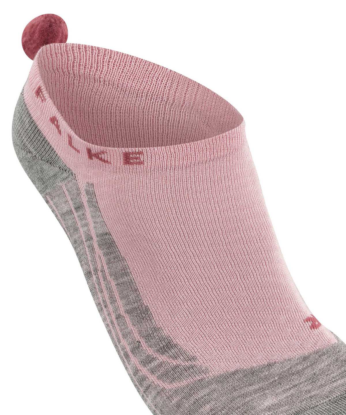 Dámské Sports Socks Falke GO2 Pompom Golf Invisibles Růžové | 8421QKHDC