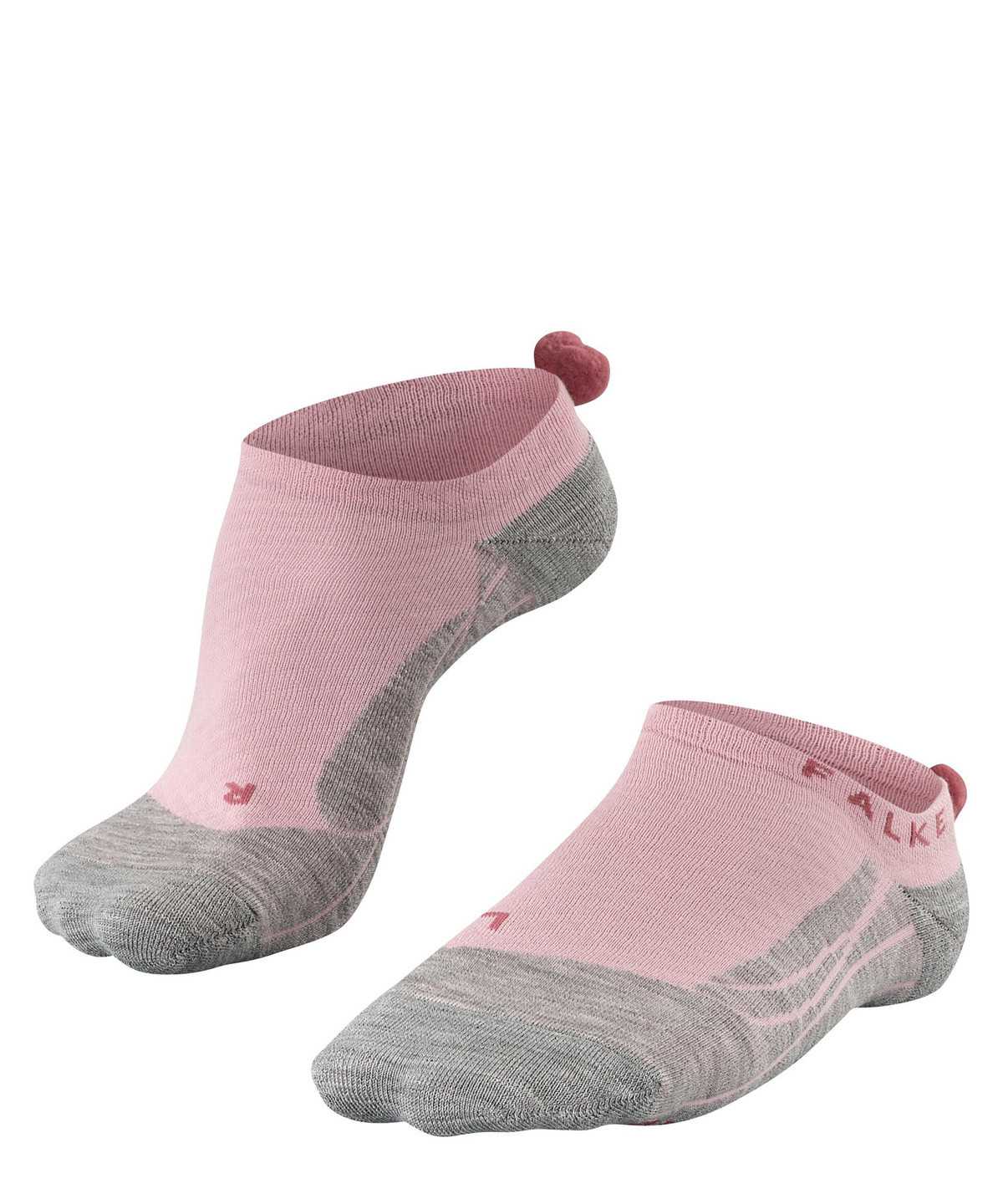 Dámské Sports Socks Falke GO2 Pompom Golf Invisibles Růžové | 8421QKHDC